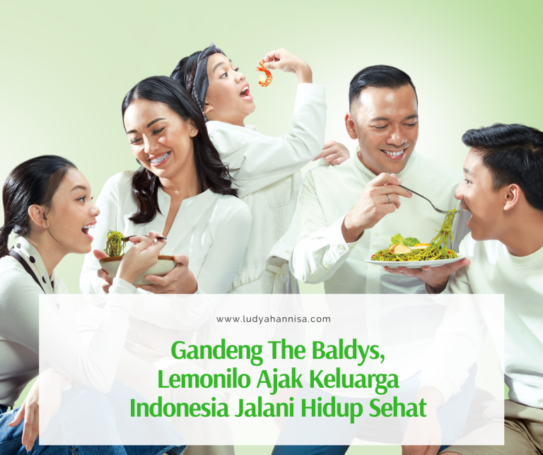 Gandeng The Baldys, Lemonilo Ajak Keluarga Indonesia Jalani Hidup Sehat