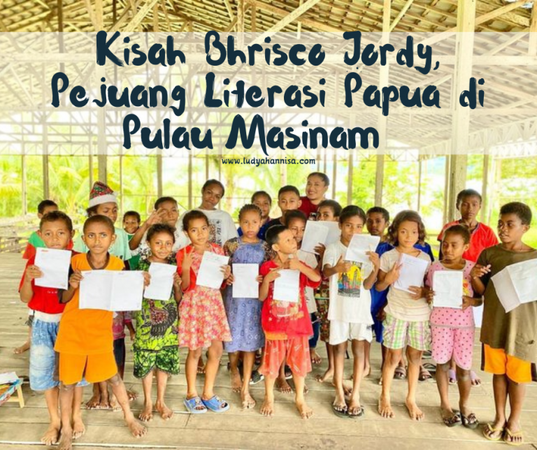 Kisah Bhrisco Jordy, Pejuang Literasi Papua di Pulau Masinam